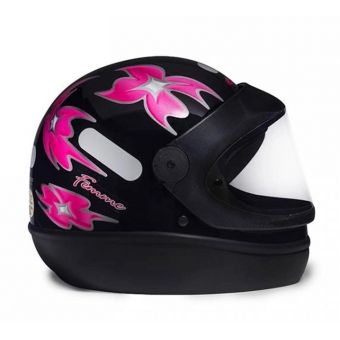 CAPACETE SAN MARINO PRETO 60 FEMME