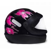 CAPACETE SAN MARINO PRETO 60 FEMME