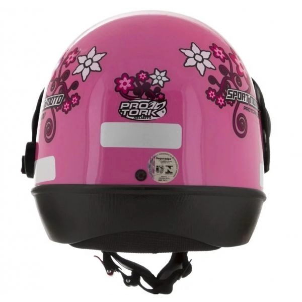 CAPACETE SM ROSA 56 FEMME