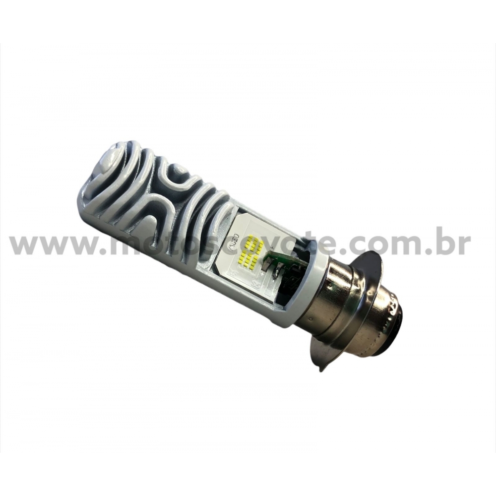LAMPADA FAROL LED BIZ/ BROS 150 09- RACER WHITE (4