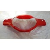 CARENAGEM FAROL WEB 100 VERMELHO