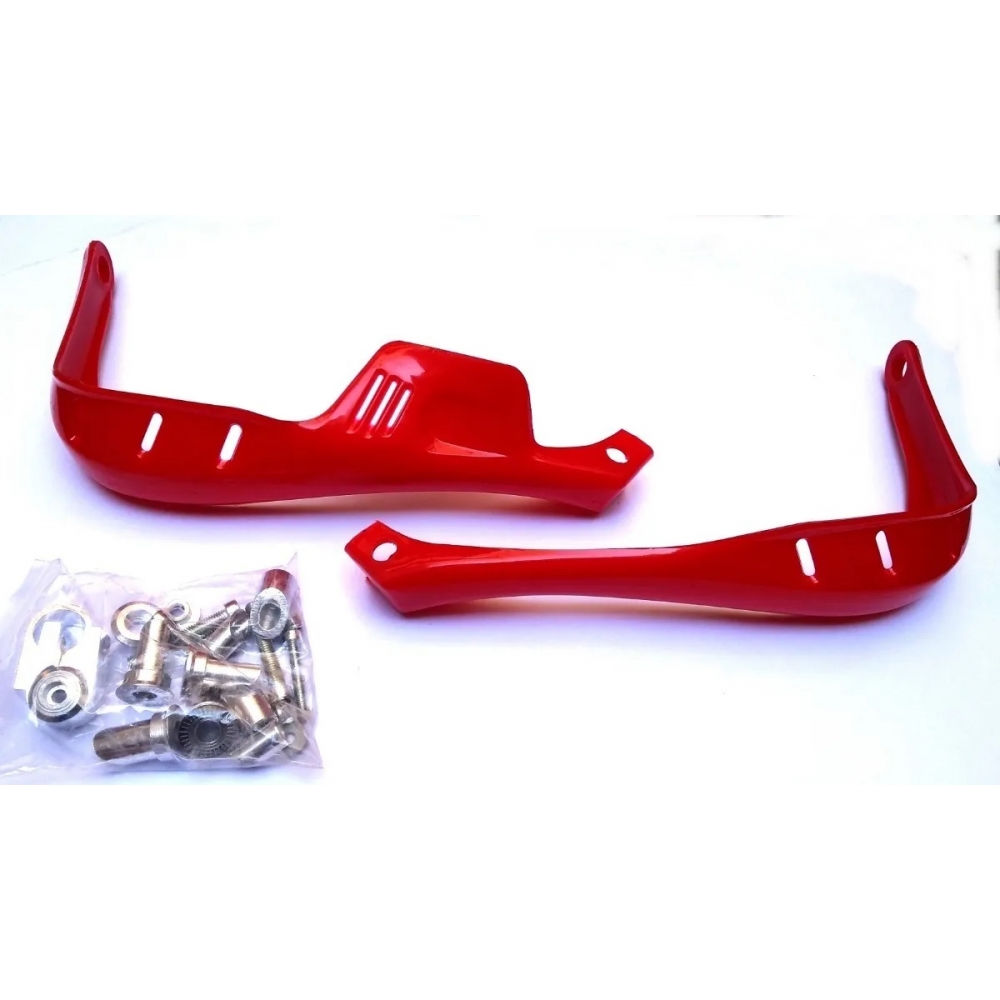 PROTETOR MAO FECHADO ACERBIS VERMELHO (COM ALMA DE