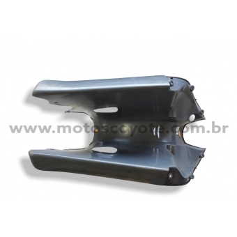 PROTETOR PERNAS BIZ 100 CINZA