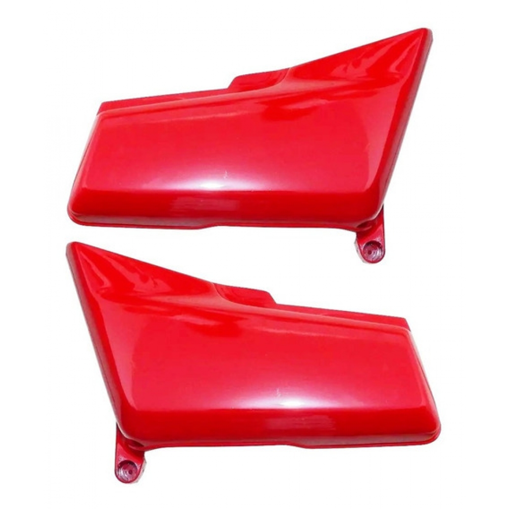 TAMPA LATERAL CG 125 VERMELHO 87-89/ TODAY 125 VER