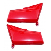 TAMPA LATERAL CG 125 VERMELHO 87-89/ TODAY 125 VER
