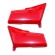 TAMPA LATERAL CG 125 VERMELHO 87-89/ TODAY 125 VER