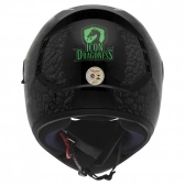 CAPACETE ICON DRAGONESS PRETO/VERDE 58