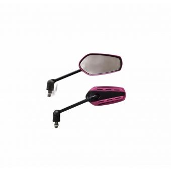 RETROVISOR PREMIUM MTX BASE ROSA ARTICULADO (PAR)