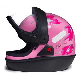 CAPACETE SAN MARINO ROSA 60 FEMME