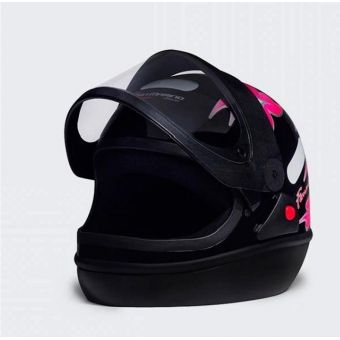 CAPACETE SAN MARINO PRETO 60 FEMME