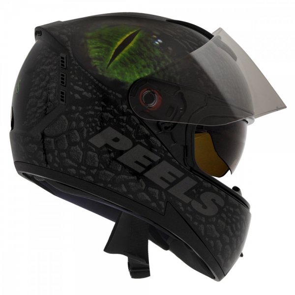 CAPACETE ICON DRAGONESS PRETO/VERDE 58
