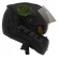CAPACETE ICON DRAGONESS PRETO/VERDE 58