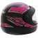 CAPACETE INTERLAGOS PRETO/ ROSA 60