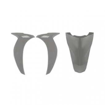 BICO FRONTAL LATERAL BIZ 125 PRATA IRON 19/20 EX