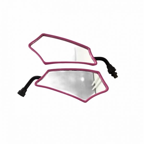 RETROVISOR GOLD ROSA P/ YAMAHA