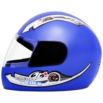 CAPACETE LIBERTY 4 AZUL 54 INFANTIL