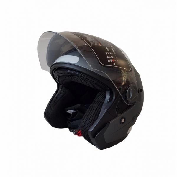 CAPACETE CITY TITANIUM 60 FOSCO