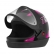 CAPACETE SM PRETO/ROSA 58