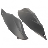 COMPLEMENTO TAMPA LATERAL BIZ 125 -10 CINZA