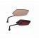 RETROVISOR SILVER VERMELHO YAMAHA