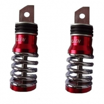 PEDALEIRA TRAS. TITAN/ BIZ/ YBR/ POP VERMELHO
