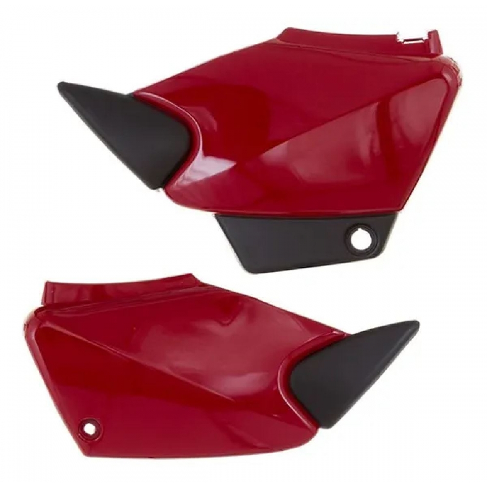 TAMPA LATERAL FAN 125 VERMELHO 07