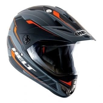 CAPACETE CROSS VISION TRILLER ORANGE 62