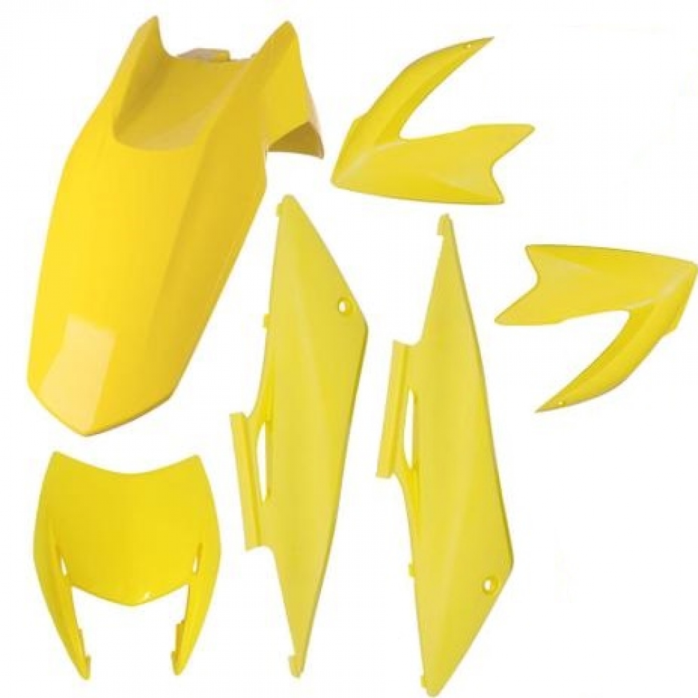 KIT CARENAGEM BROS 150 AMARELO 09