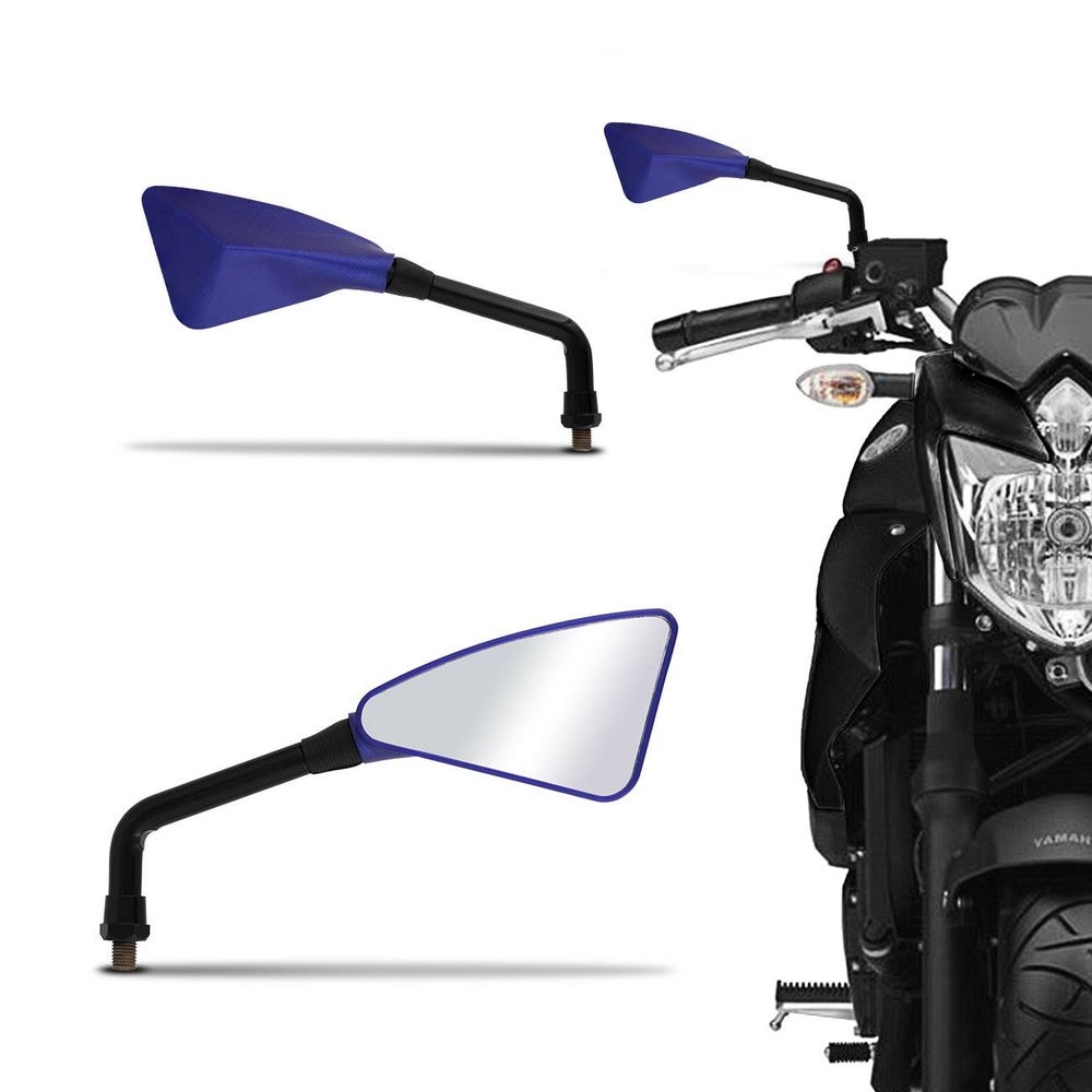 RETROVISOR ARROW AZUL HASTE PRETA ARTIC YAMAHA