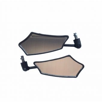 RETROVISOR GOLD BASE PRETA ARTICULADO (PAR)