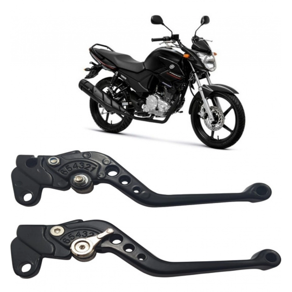 MANETE C/ REGULAGEM FACTOR 125 E/K PRETO