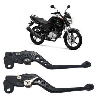MANETE C/ REGULAGEM FACTOR 125 E/K PRETO