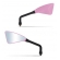 RETROVISOR ARROW ROSA HASTE PRETA ARTICULADO