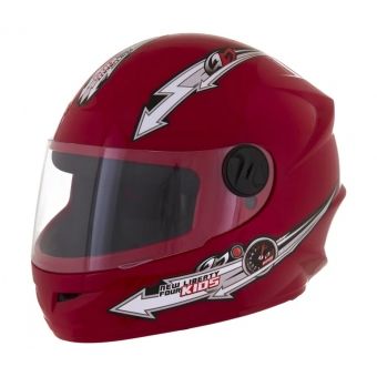 CAPACETE LIBERTY 4 VERMELHO 54 INFANTIL