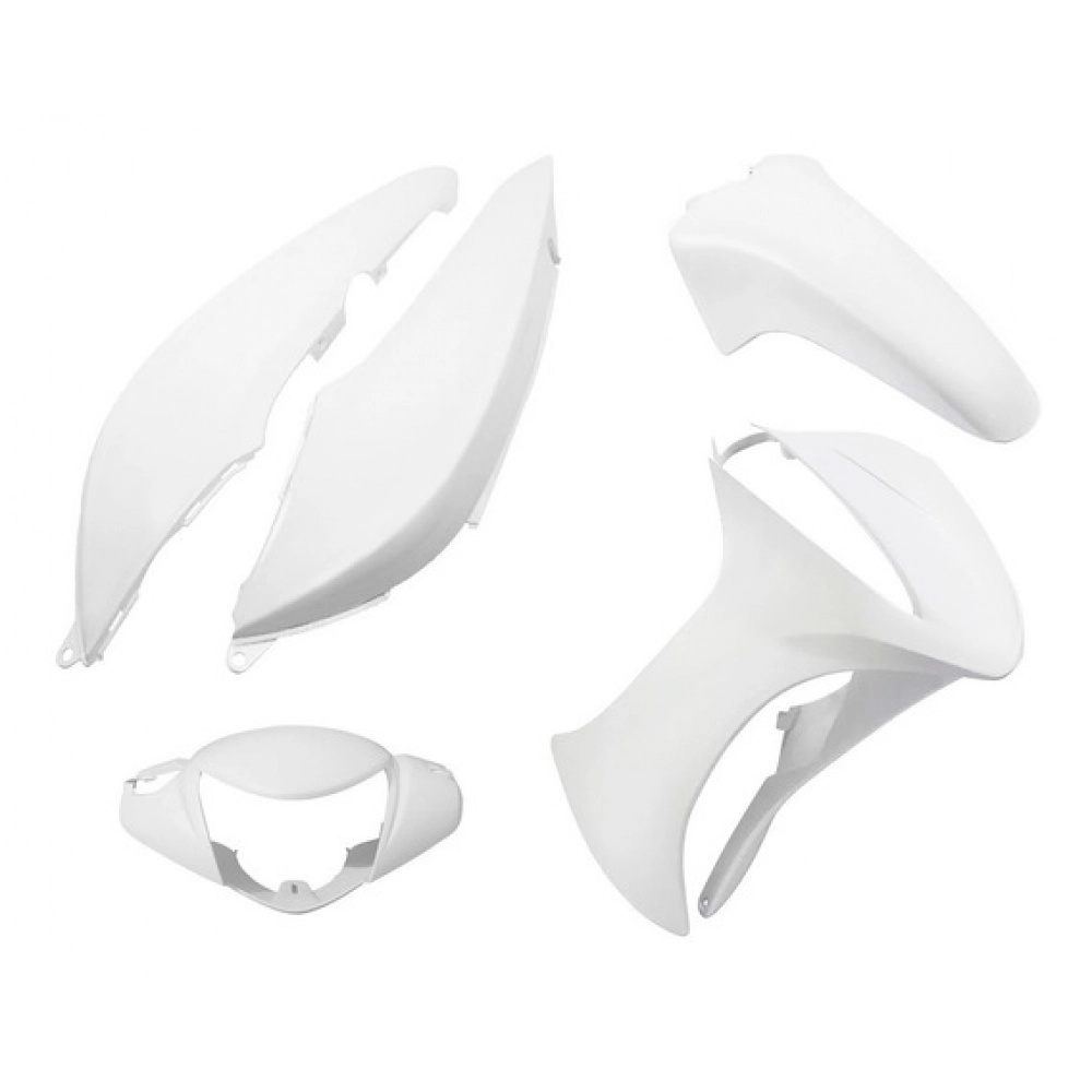 KIT CARENAGEM BIZ 125 BRANCO FOSCO 15 EX