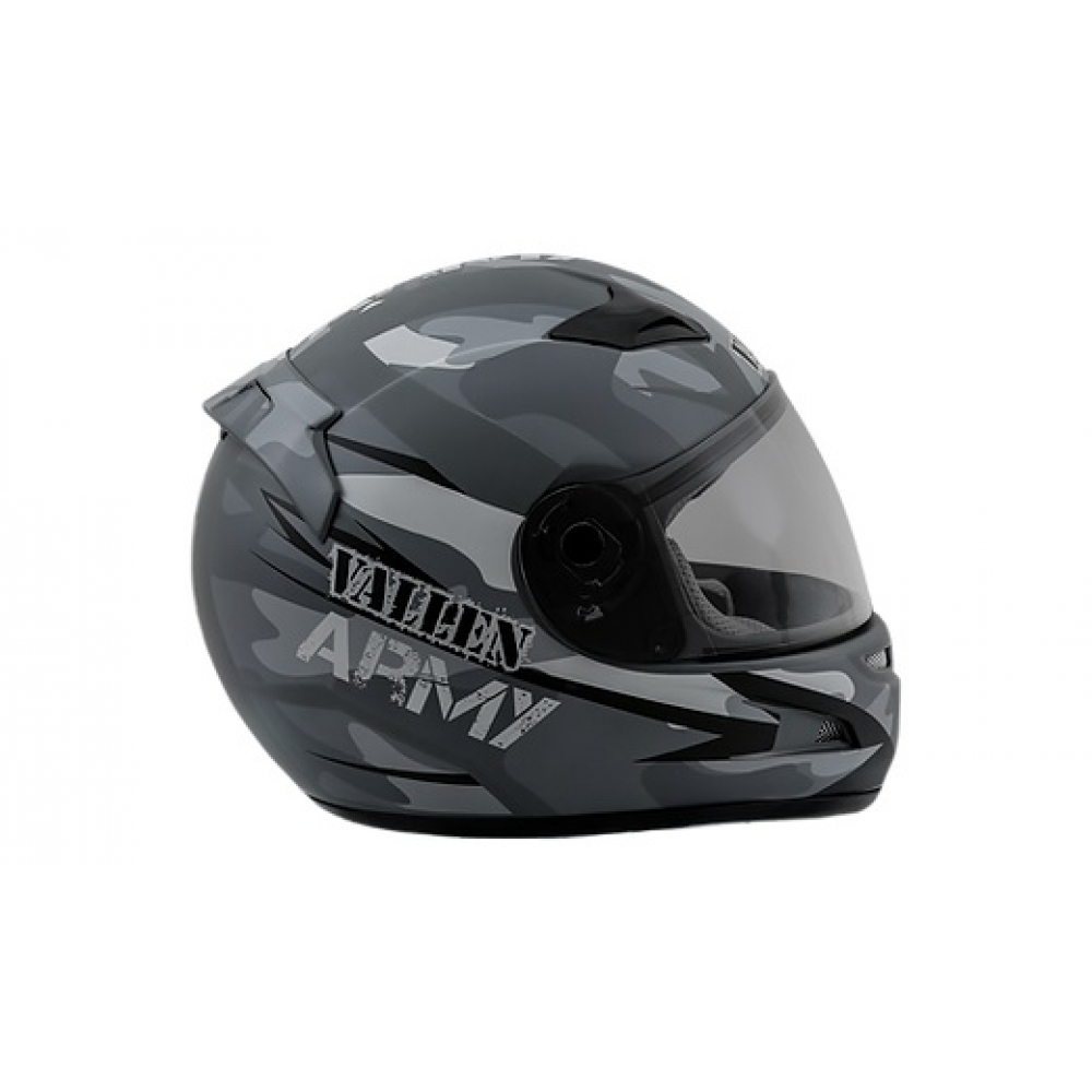 CAPACETE VALLEN ARMY CINZA 58