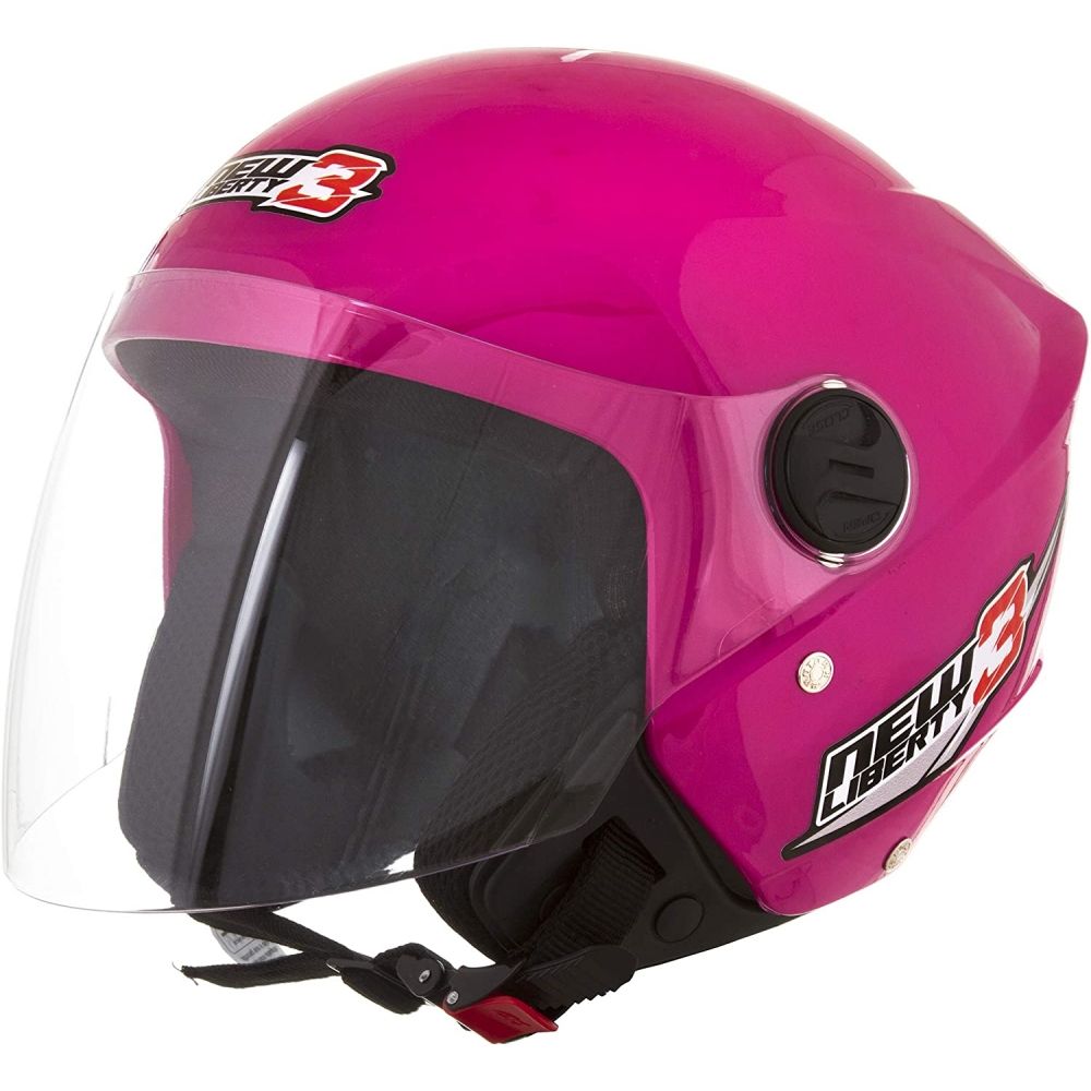 CAPACETE NEW LIBERTY 3 ROSA 60