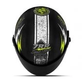 CAPACETE SUPER SPORT PRETO/AMARELO 60 788