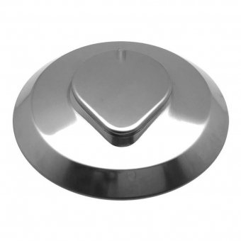 TAMPA TANQUE DE COMB. CROMADO TITAN/KS/ES/FAN 125
