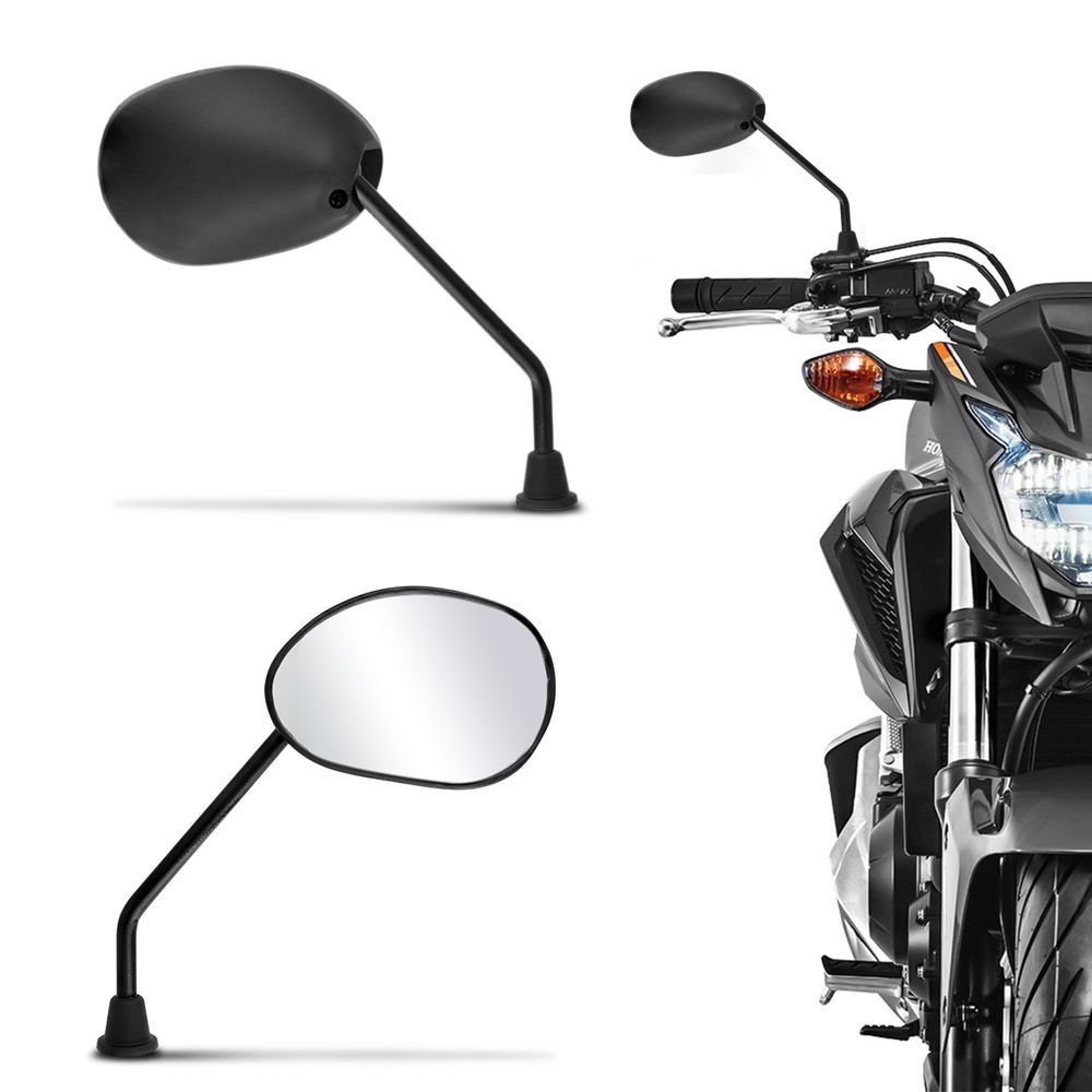 RETROVISOR BIZ 125 18-/ BIZ 110I (ROSCA CONTRARIA)