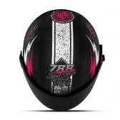 CAPACETE SUPER SPORT PRETO/ROSA 56 788
