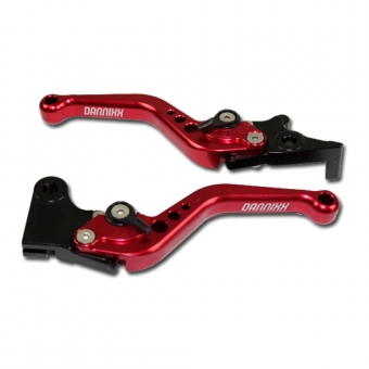 MANETE C/ REGULAGEM TITAN 125/150/160 ESD VERMELHO