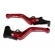 MANETE C/ REGULAGEM TITAN 125/150/160 ESD VERMELHO