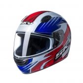 CAPACETE MOTOSKY BLADE VERMELHO/ AZUL 60
