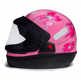 CAPACETE SAN MARINO ROSA 56 FEMME
