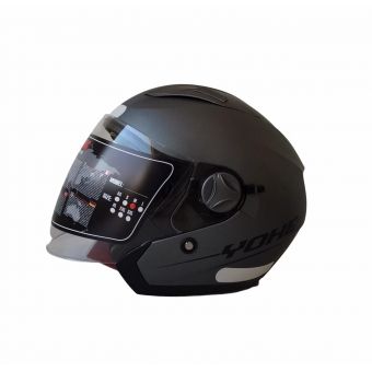 CAPACETE CITY TITANIUM 62 FOSCO