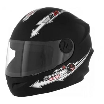 CAPACETE LIBERTY 4 PRETO FOSCO 54 INFANTIL
