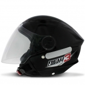 CAPACETE NEW LIBERTY 3 PRETO 58