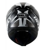 CAPACETE NEW RACE BLOCK PRETO/ BRANCO 61
