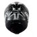 CAPACETE NEW RACE BLOCK PRETO/ BRANCO 61